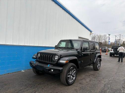 Black Clearcoat 2024 Jeep Wrangler 4xe Sport