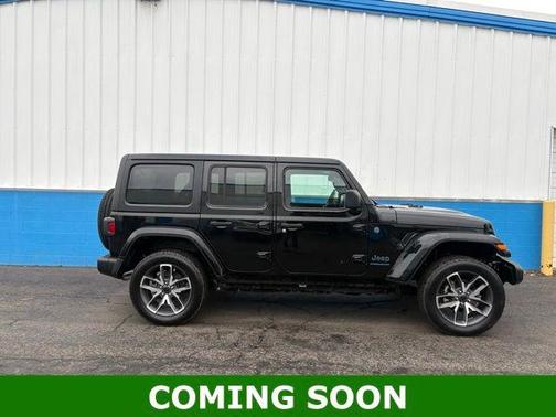 Black Clearcoat 2024 Jeep Wrangler 4xe Sport