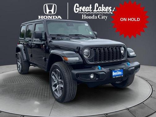 Black Clearcoat 2024 Jeep Wrangler 4xe Sport