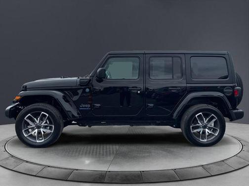 Black Clearcoat 2024 Jeep Wrangler 4xe Sport