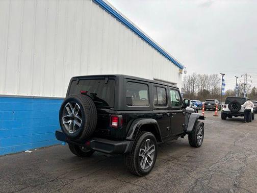 Black Clearcoat 2024 Jeep Wrangler 4xe Sport