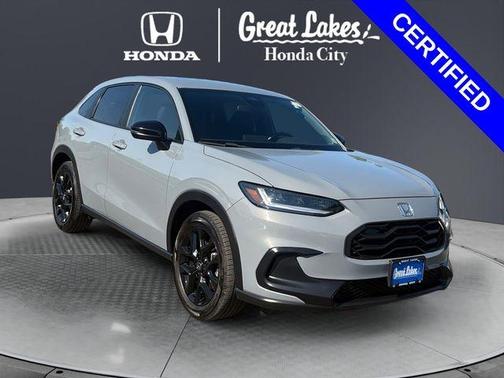 Urban Gray Pearl 2024 Honda HR-V Sport