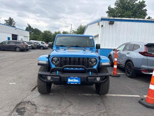 Hydro Blue Pearlcoat 2023 Jeep Wrangler 4xe Rubicon