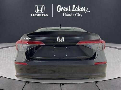 Black 2026 Honda Civic LX