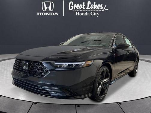 Black 2026 Honda Accord Hybrid Sport-L