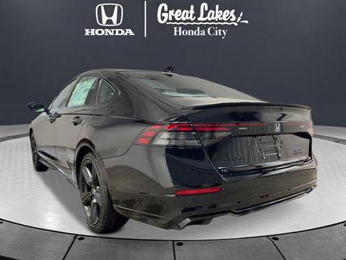 Black 2026 Honda Accord Hybrid Sport-L