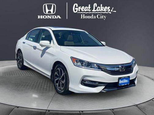 White Orchid Pearl 2016 Honda Accord EX-L