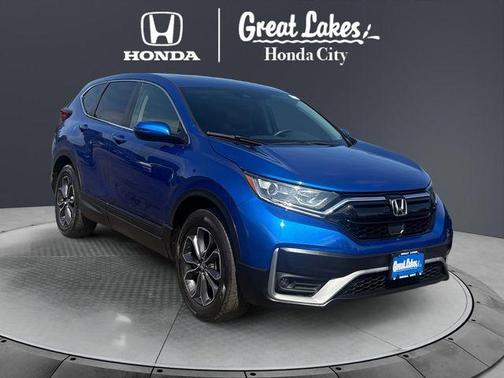 Aegean Blue Metallic 2021 Honda CR-V EX