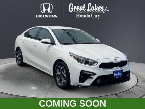 Clear White 2020 Kia Forte LXS