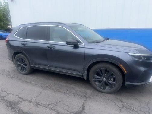 Meteorite Gray Metallic 2024 Honda CR-V Hybrid Sport Touring