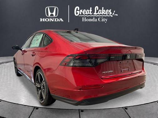 Radiant Red Metallic 2026 Honda Accord SE