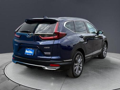 Obsidian Blue Pearl 2022 Honda CR-V Hybrid Touring