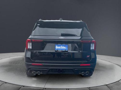 Agate Black Metallic 2025 Ford Explorer ST