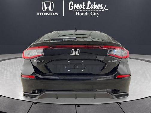 Black 2026 Honda Civic Sport