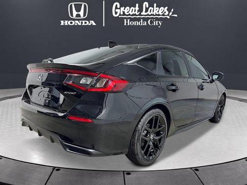 Black 2026 Honda Civic Sport