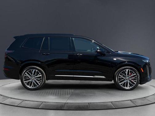 Stellar Black Metallic 2025 Cadillac XT6 Sport AWD