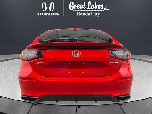 Red 2026 Honda Civic Sport