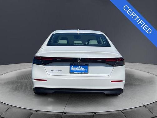 Platinum White Pearl 2024 Honda Accord EX