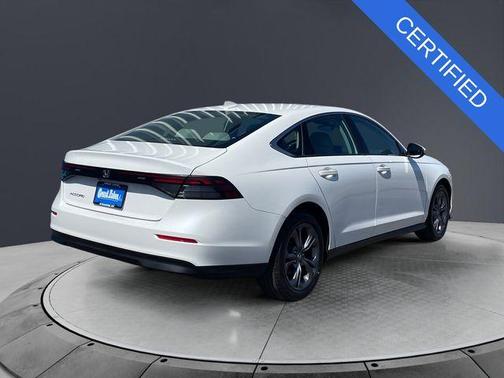 Platinum White Pearl 2024 Honda Accord EX