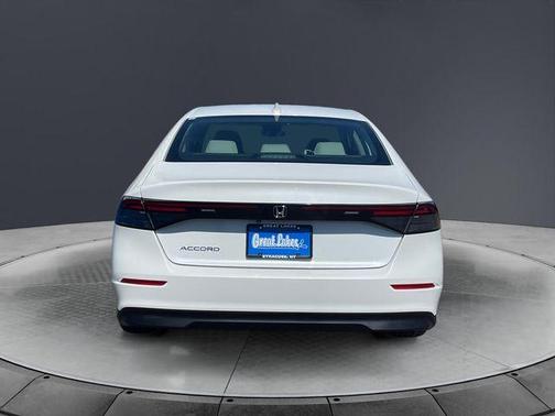 Platinum White Pearl 2024 Honda Accord EX