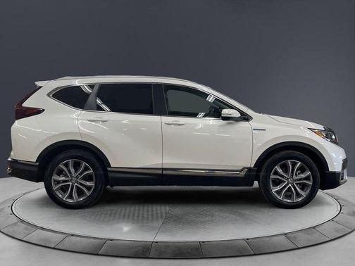 Platinum White Pearl 2022 Honda CR-V Hybrid Touring