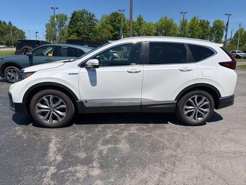 Platinum White Pearl 2022 Honda CR-V Hybrid Touring