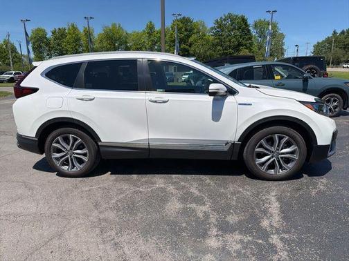 Platinum White Pearl 2022 Honda CR-V Hybrid Touring