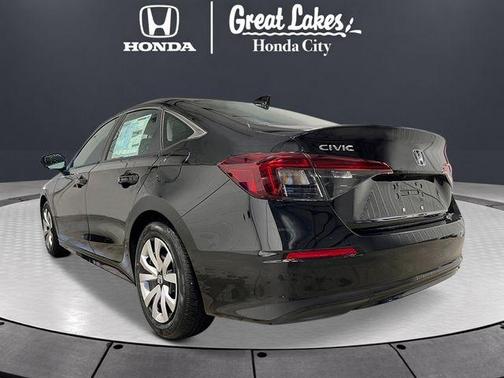 Black 2026 Honda Civic LX