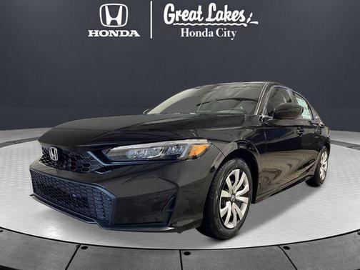 Black 2026 Honda Civic LX