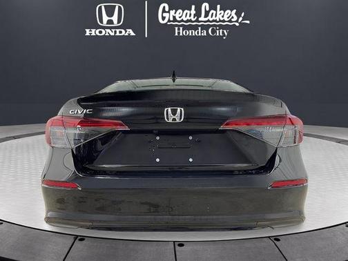 Black 2026 Honda Civic LX