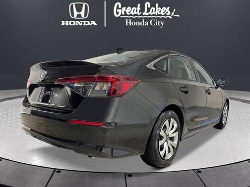 Black 2026 Honda Civic LX