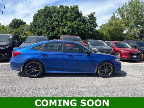 Aegean Blue Metallic 2024 Honda Civic Sport