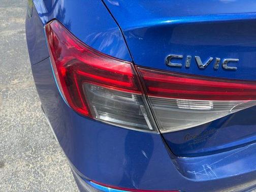 Aegean Blue Metallic 2024 Honda Civic Sport