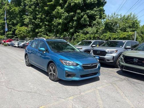 Island Blue Pearl 2019 Subaru Impreza 2.0i Premium
