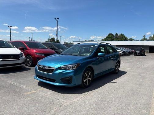 Island Blue Pearl 2019 Subaru Impreza 2.0i Premium