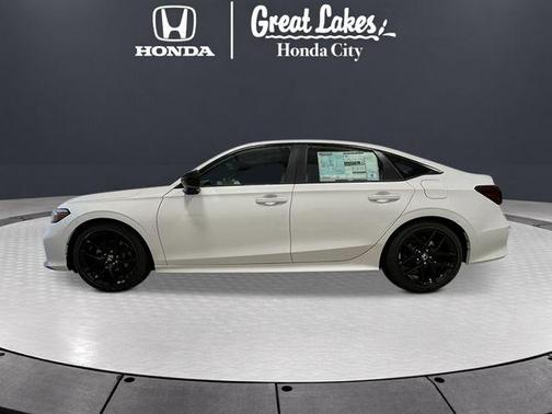 Platinum White Pearl 2026 Honda Civic Sport