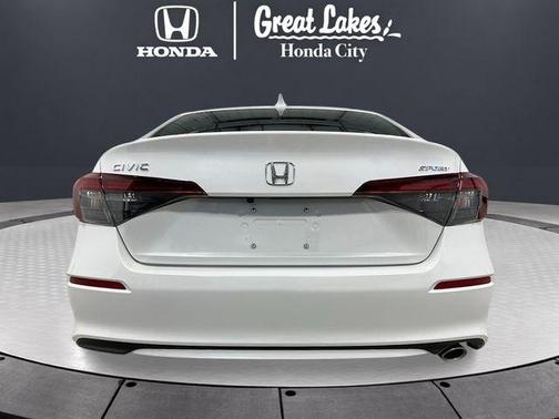 Platinum White Pearl 2026 Honda Civic Sport