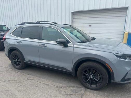 Gray 2024 Honda CR-V Hybrid Sport