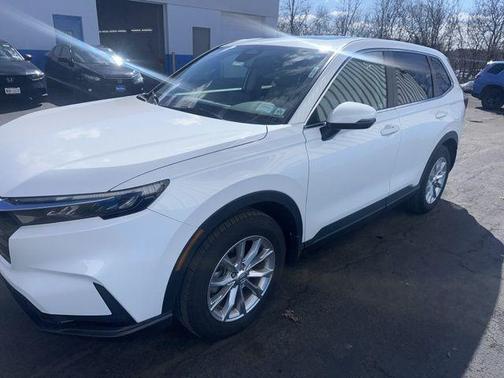 Platinum White Pearl 2024 Honda CR-V EX