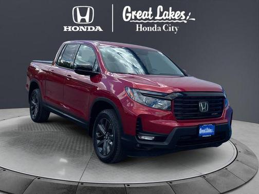 Radiant Red Metallic II 2023 Honda Ridgeline Sport