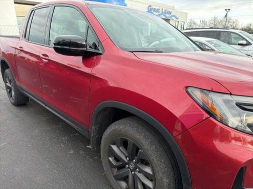 Radiant Red Metallic II 2023 Honda Ridgeline Sport