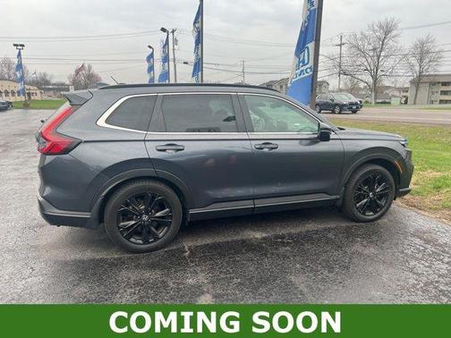 Meteorite Gray Metallic 2024 Honda CR-V Hybrid Sport Touring