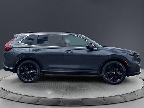 Meteorite Gray Metallic 2024 Honda CR-V Hybrid Sport Touring