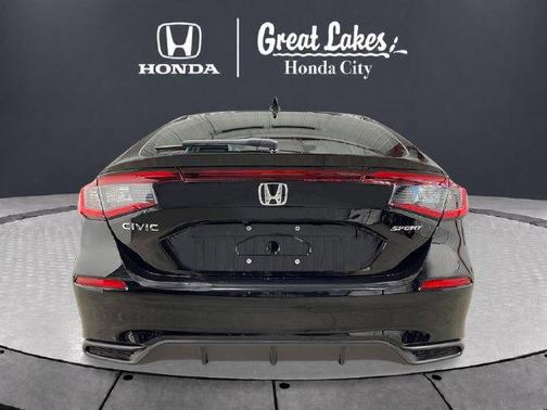 Black 2026 Honda Civic Sport