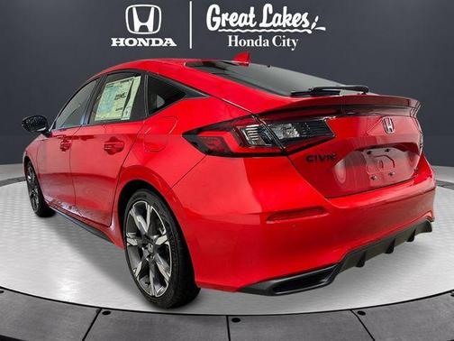 Red 2026 Honda Civic Hybrid Sport Touring