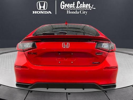 Red 2026 Honda Civic Hybrid Sport Touring