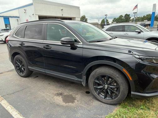 Crystal Black Pearl 2024 Honda CR-V Hybrid Sport