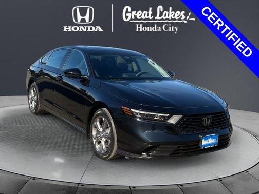 Crystal Black Pearl 2024 Honda Accord EX