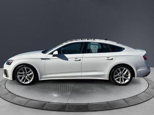 Arkona White 2024 Audi A5 Sportback 45 S line quattro Premium
