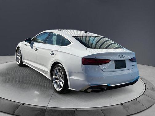 Arkona White 2024 Audi A5 Sportback 45 S line quattro Premium